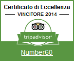 Certificato eccellenza TripAdvisor 2014